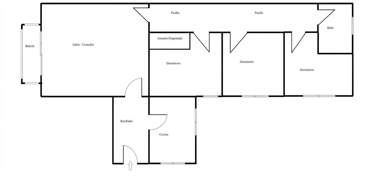 Piso en venta en Calle Goya, 40, Centro