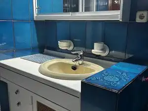 Bathroom of Flat for rent in Madrid  with Air Conditioner, Heating and Parquet flooring