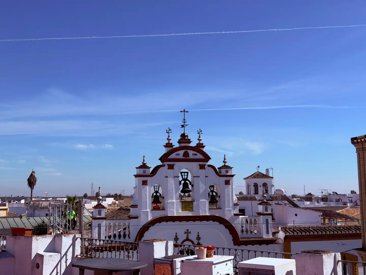 Vista exterior de Casa o chalet en venta en Bollullos de la Mitación con Terraza, Trastero y Balcón