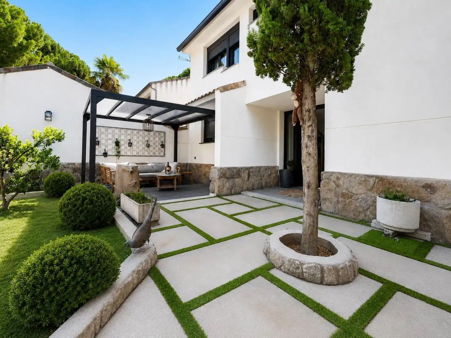 Terrace of Detached homes for sale in Galapagar  with Heating, Private garden and Community pool