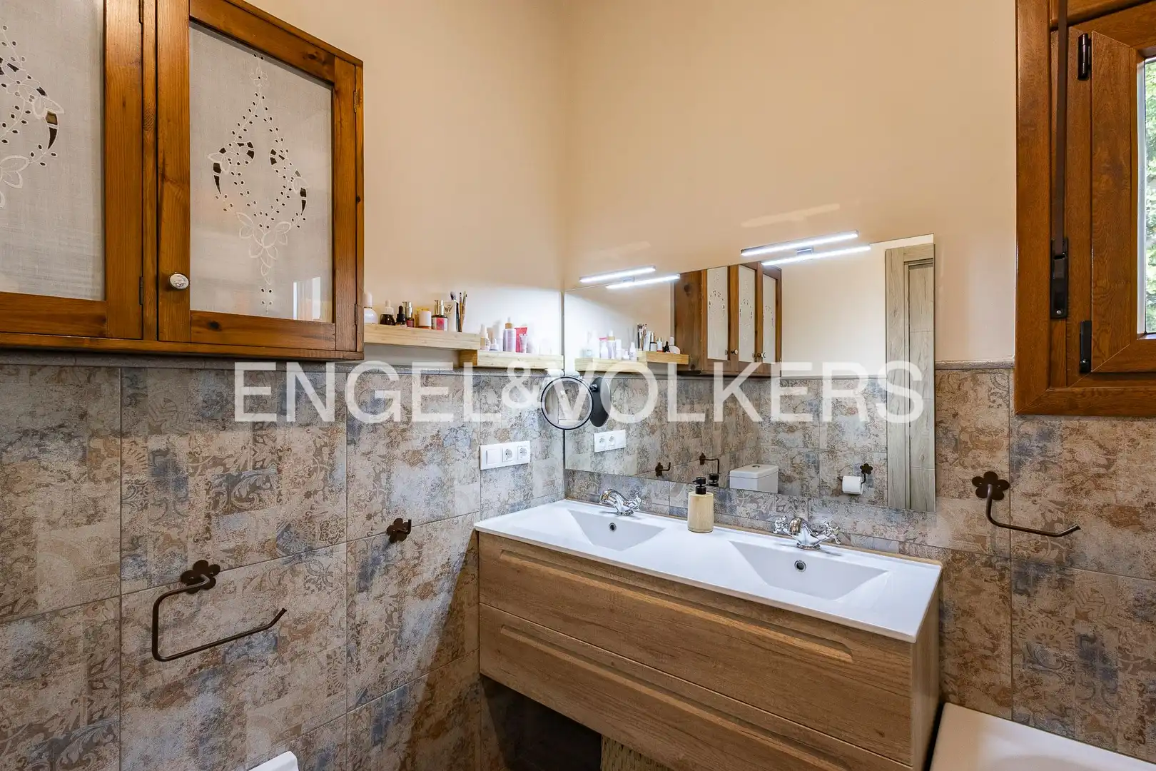 Baño de Casa o chalet en venta en Vilanova del Vallès con Aire acondicionado, Calefacción y Jardín privado