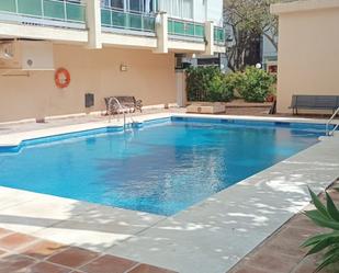 Swimming pool of Flat for sale in Marbella  with Air Conditioner, Terrace and Community pool