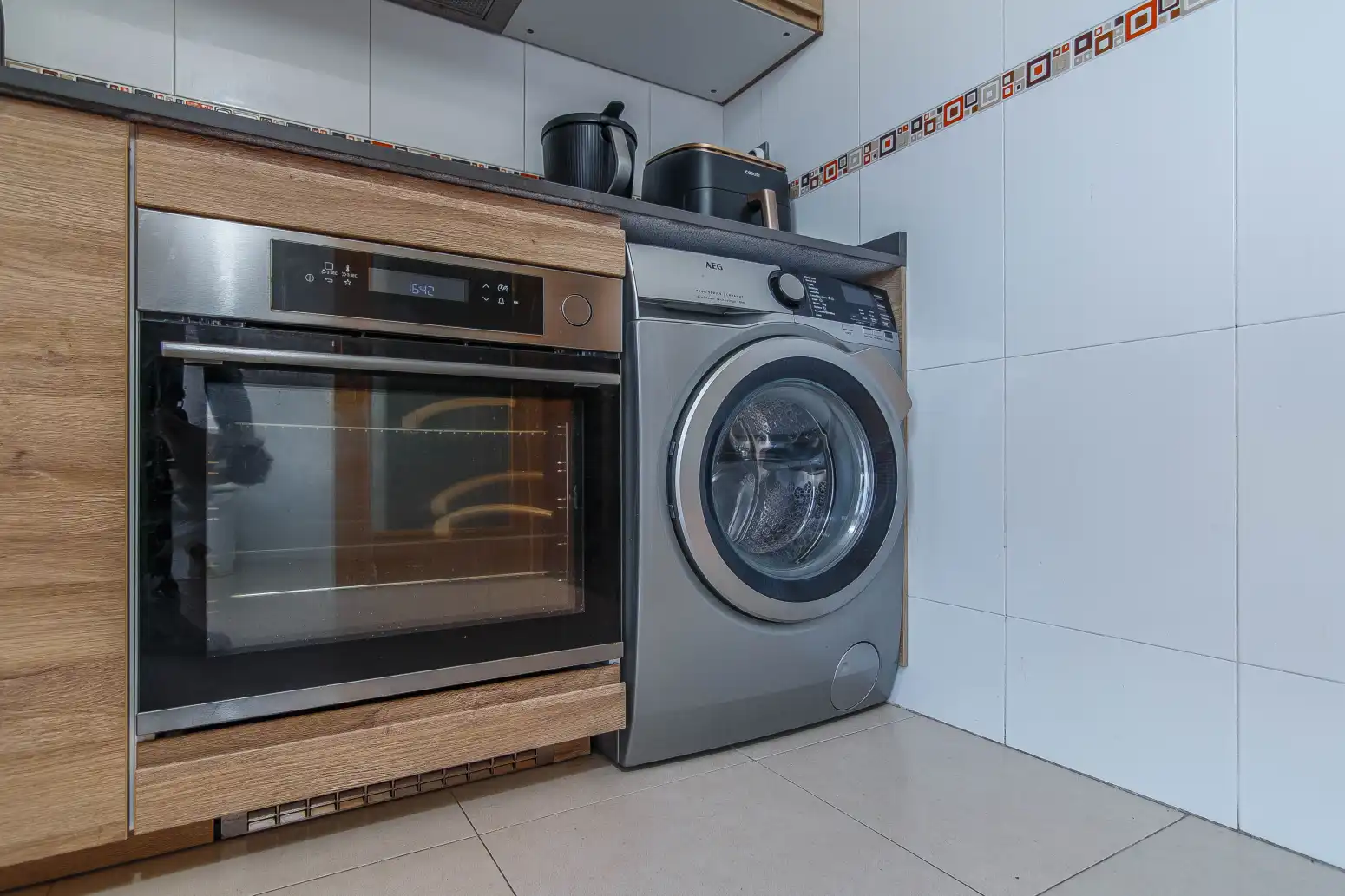Kitchen of Flat for sale in El Carbayedo - El Quirinal