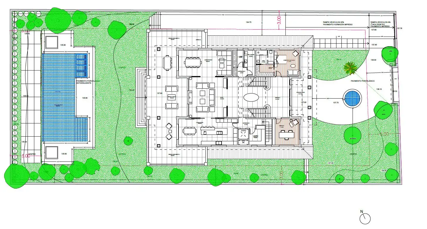 Casa amb piscina en venda a Tres places, imagen 74
