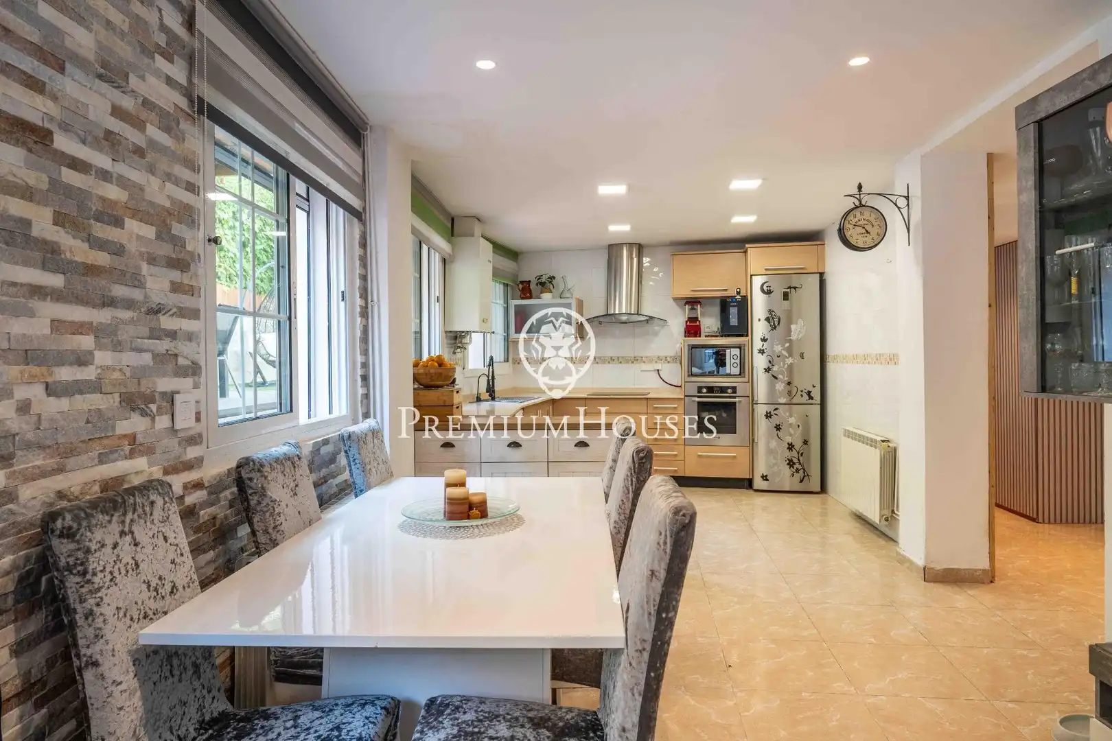 Cocina de Planta baja en venta en Sitges con Calefacción, Jardín privado y Terraza