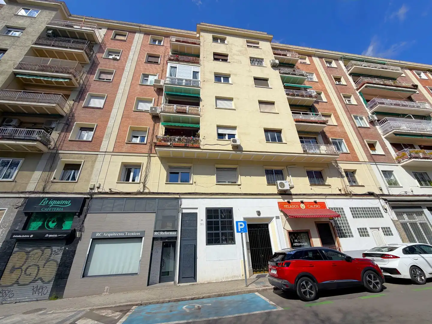 Vista exterior de Pis de lloguer en Madrid amb Aire condicionat, Calefacció i Parquet