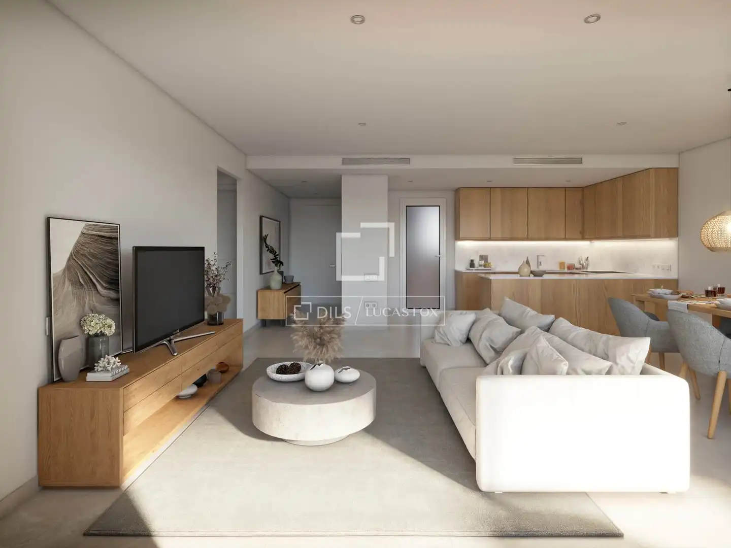 Living room of Flat for sale in Capdepera  with Air Conditioner, Heating and Terrace