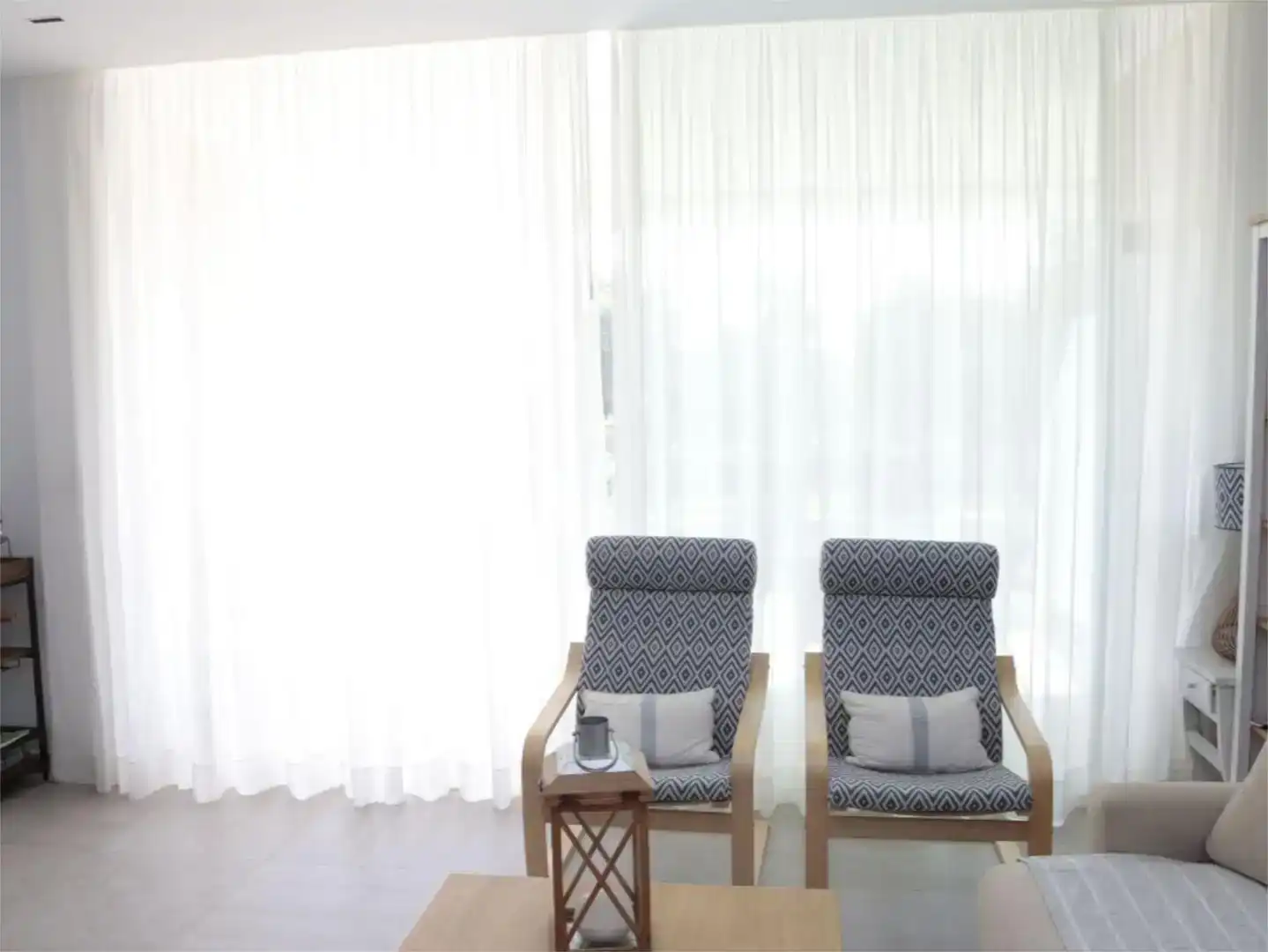 Sala d'estar de Pis de lloguer en Las Tres Piedras - Costa Ballena