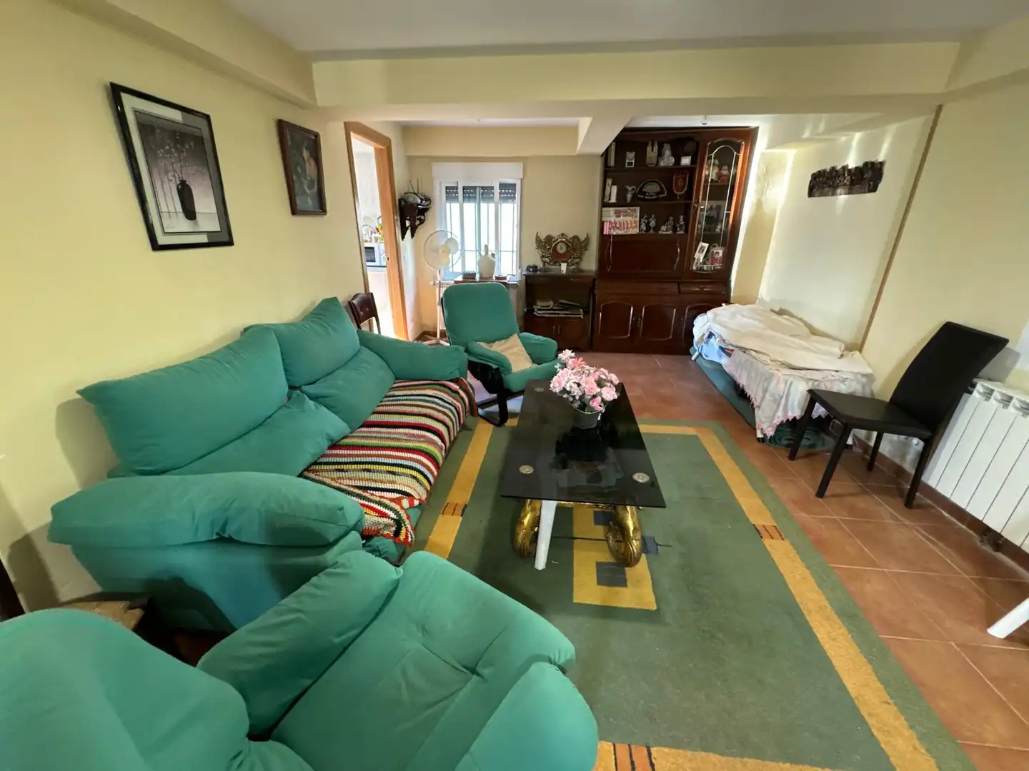 Sala d'estar de Casa o xalet en venda en Chinchón amb Calefacció, Jardí privat i Terrassa