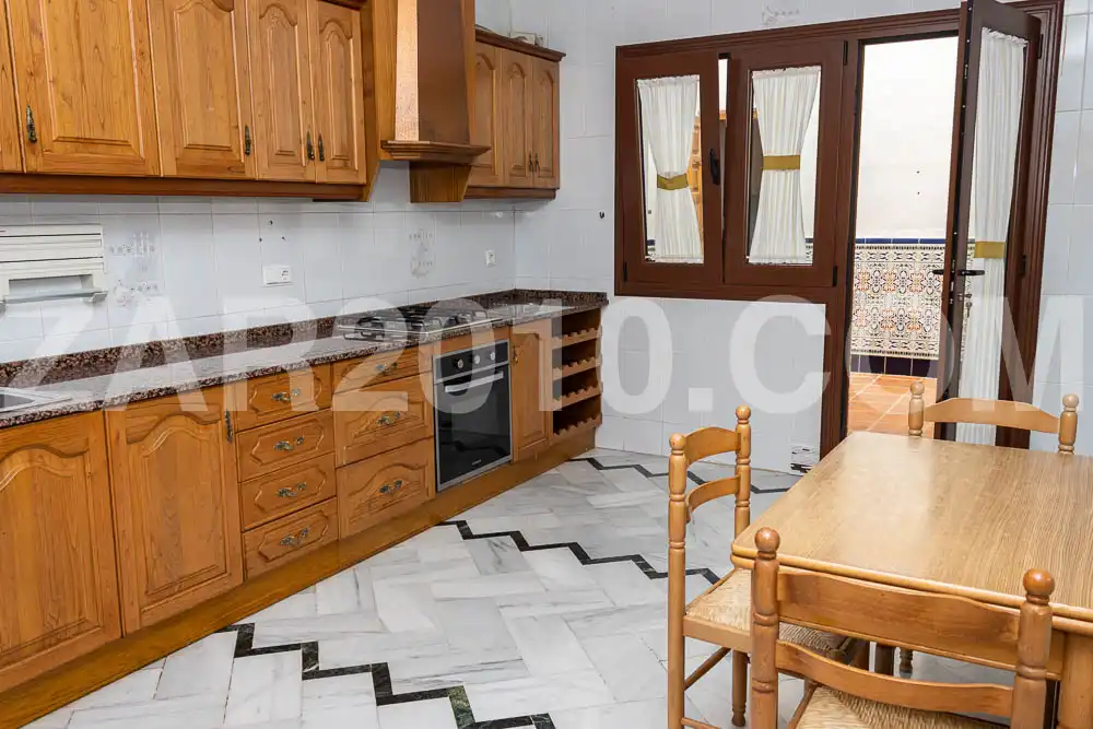 Cocina de Casa o chalet en venta en Mojácar con Aire acondicionado, Jardín privado y Parquet