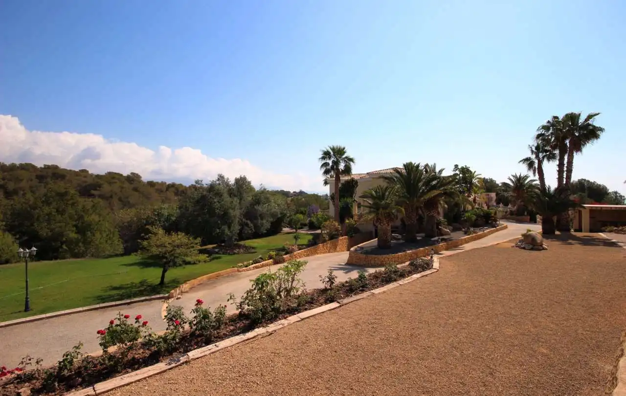 Garden of Houses for sale in L'Alfàs del Pi  with Air Conditioner, Private garden and Terrace