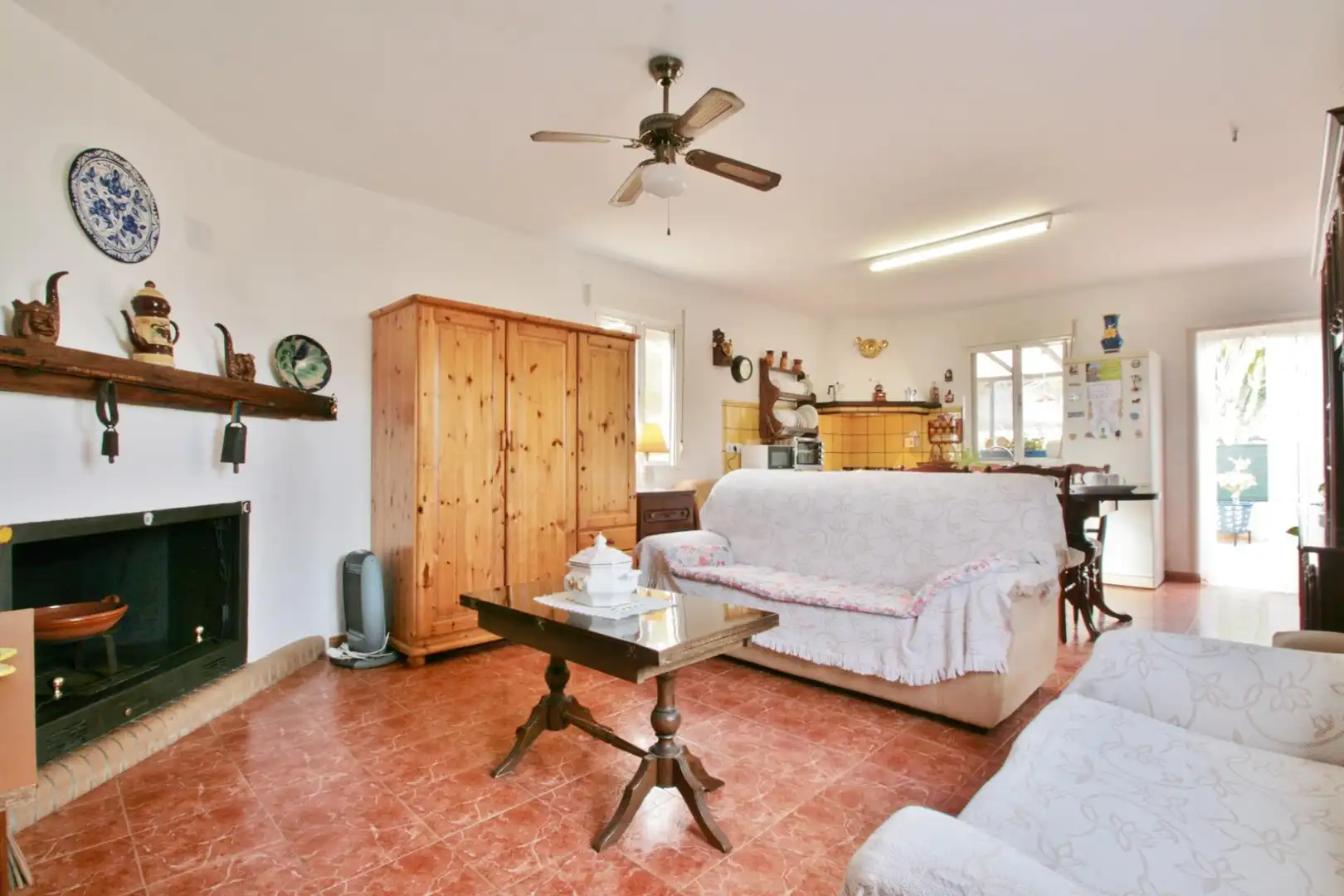 Living room of Houses for sale in Níjar  with Air Conditioner, Private garden and Terrace