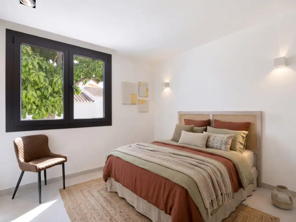 Dormitori de Casa o xalet en venda en Jávea / Xàbia amb Aire condicionat, Jardí privat i Terrassa