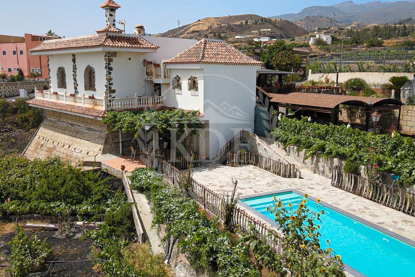 Exterior view of Country house for sale in Vilaflor de Chasna  with Air Conditioner, Heating and Private garden