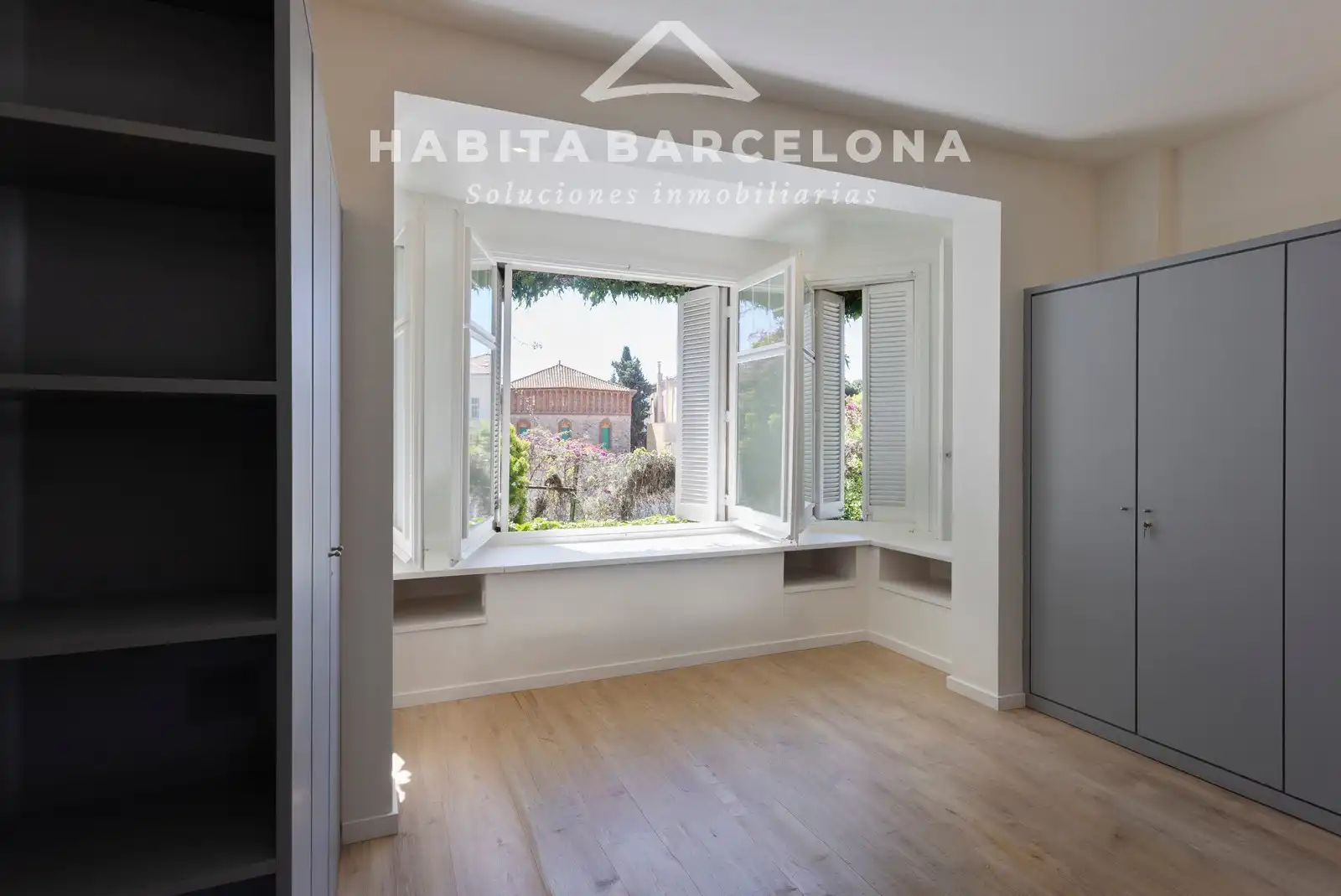 Dormitori de Casa o xalet de lloguer en Barcelona amb Aire condicionat, Calefacció i Jardí privat