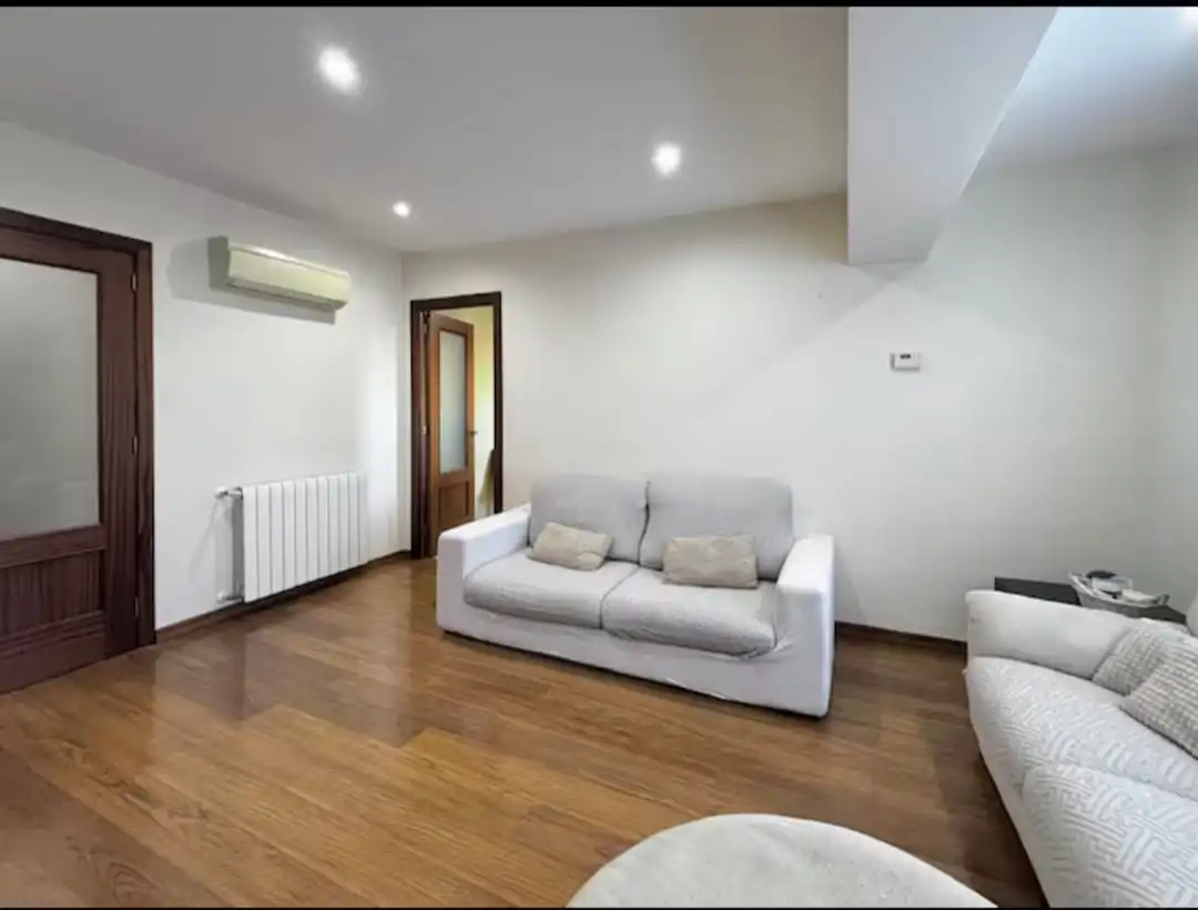 Sala d'estar de Pis de lloguer en  Palma de Mallorca amb Aire condicionat, Calefacció i Moblat