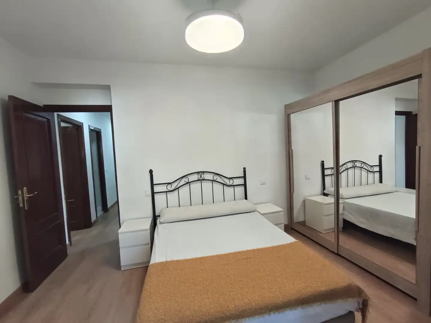 Bedroom of Flat for rent in Madrid  with Heating, Terrace and Oven