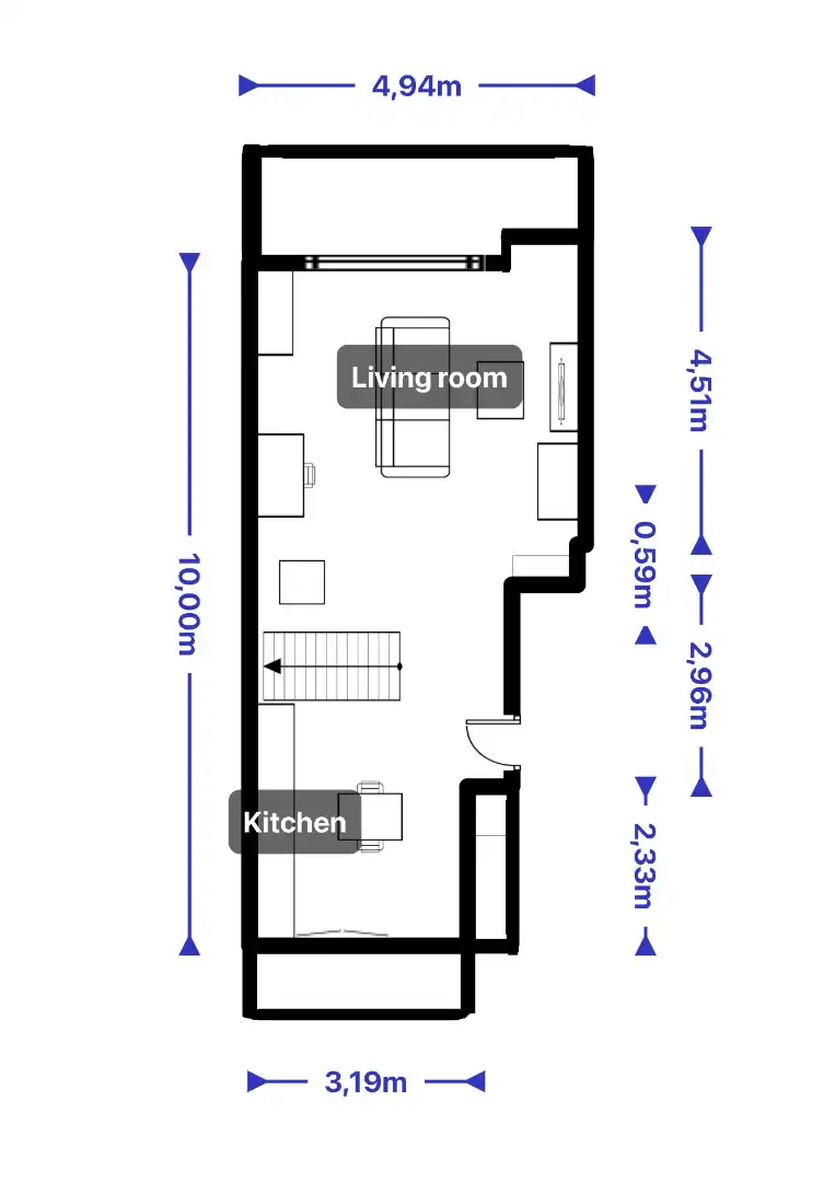 Maisonette zum Verkauf in Salamanca mit Heizung, Terrasse und Ofen