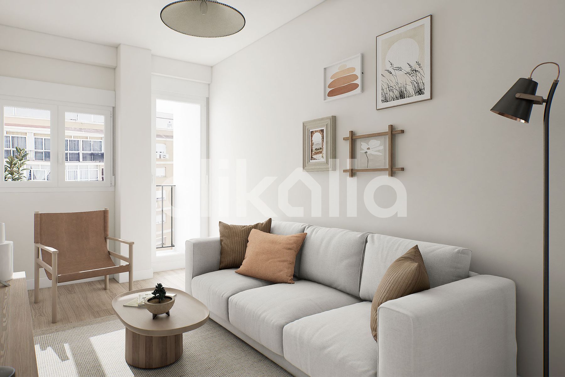 Living room of Flat for sale in Málaga Capital  with Air Conditioner and Terrace