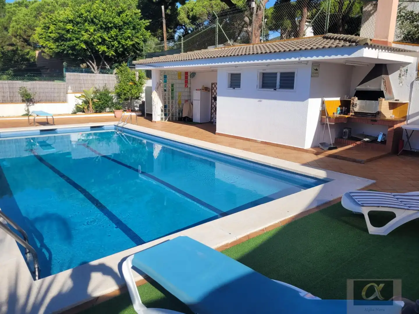 Swimming pool of Houses for sale in Canyet - Pomar