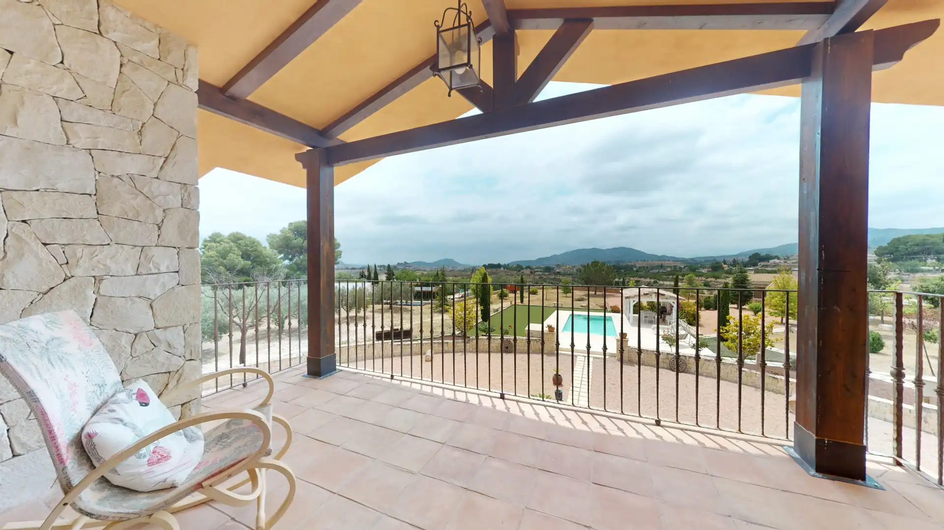 Terraza de Casa o chalet en venta en Monóvar  / Monòver con Aire acondicionado, Calefacción y Jardín privado
