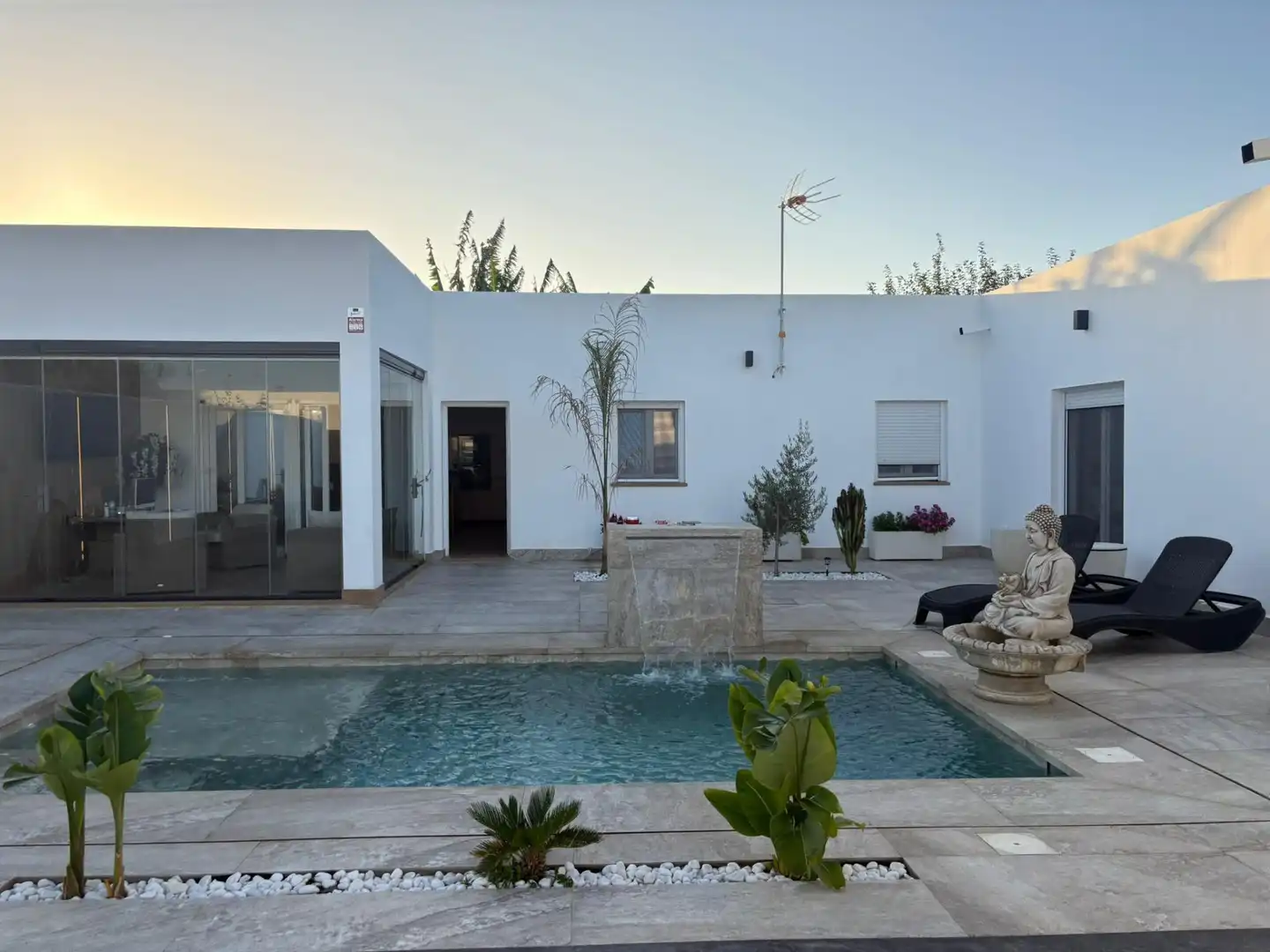 Swimming pool of Houses for sale in Chiclana de la Frontera  with Air Conditioner and Swimming Pool