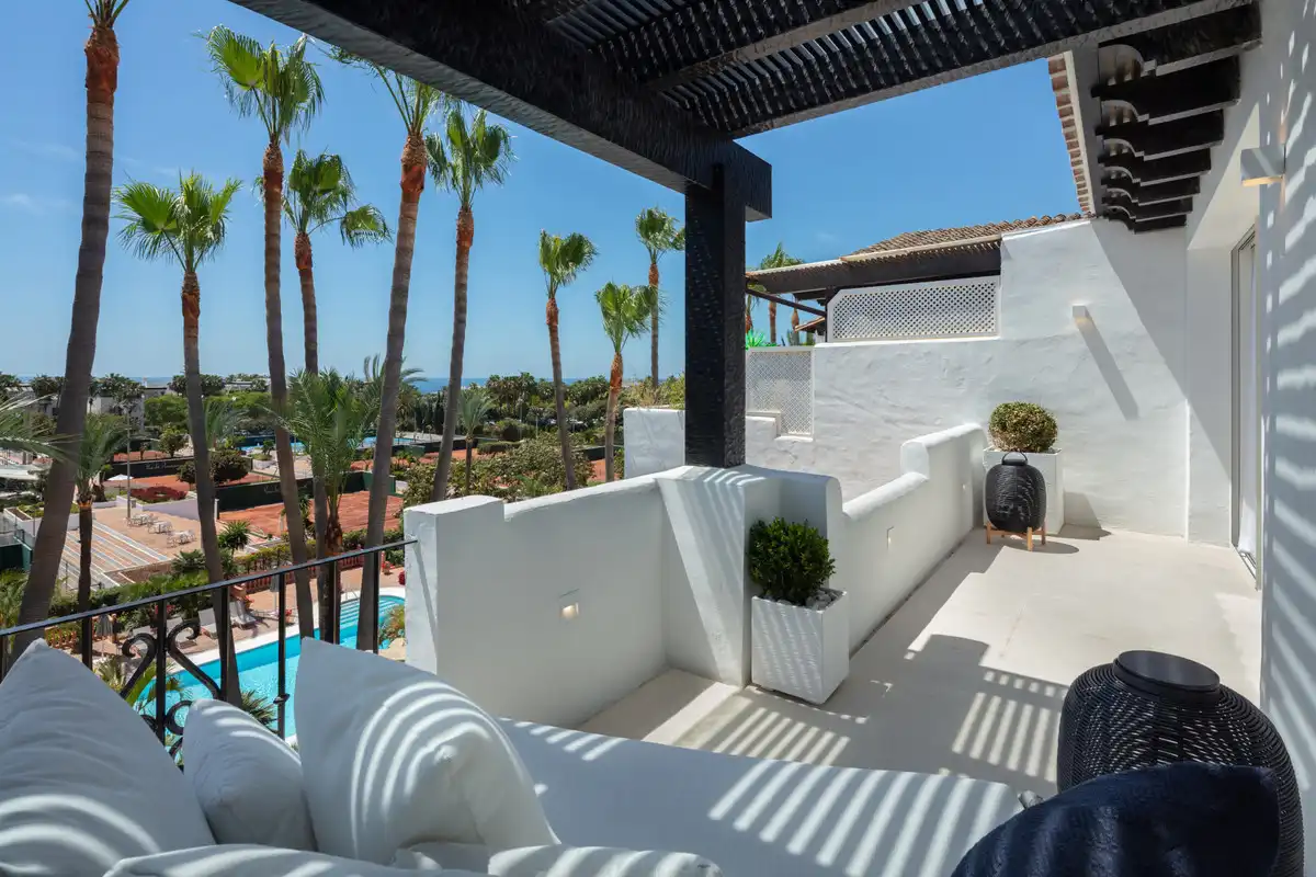 Terraza de Ático en venta en Marbella con Terraza, Amueblado y Internet