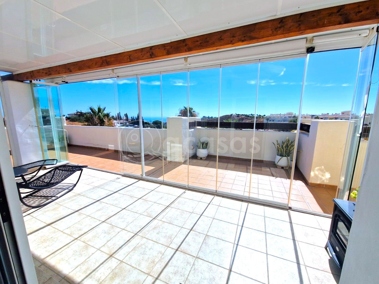 Terrace of Attic for sale in Benalmádena  with Air Conditioner, Heating and Terrace