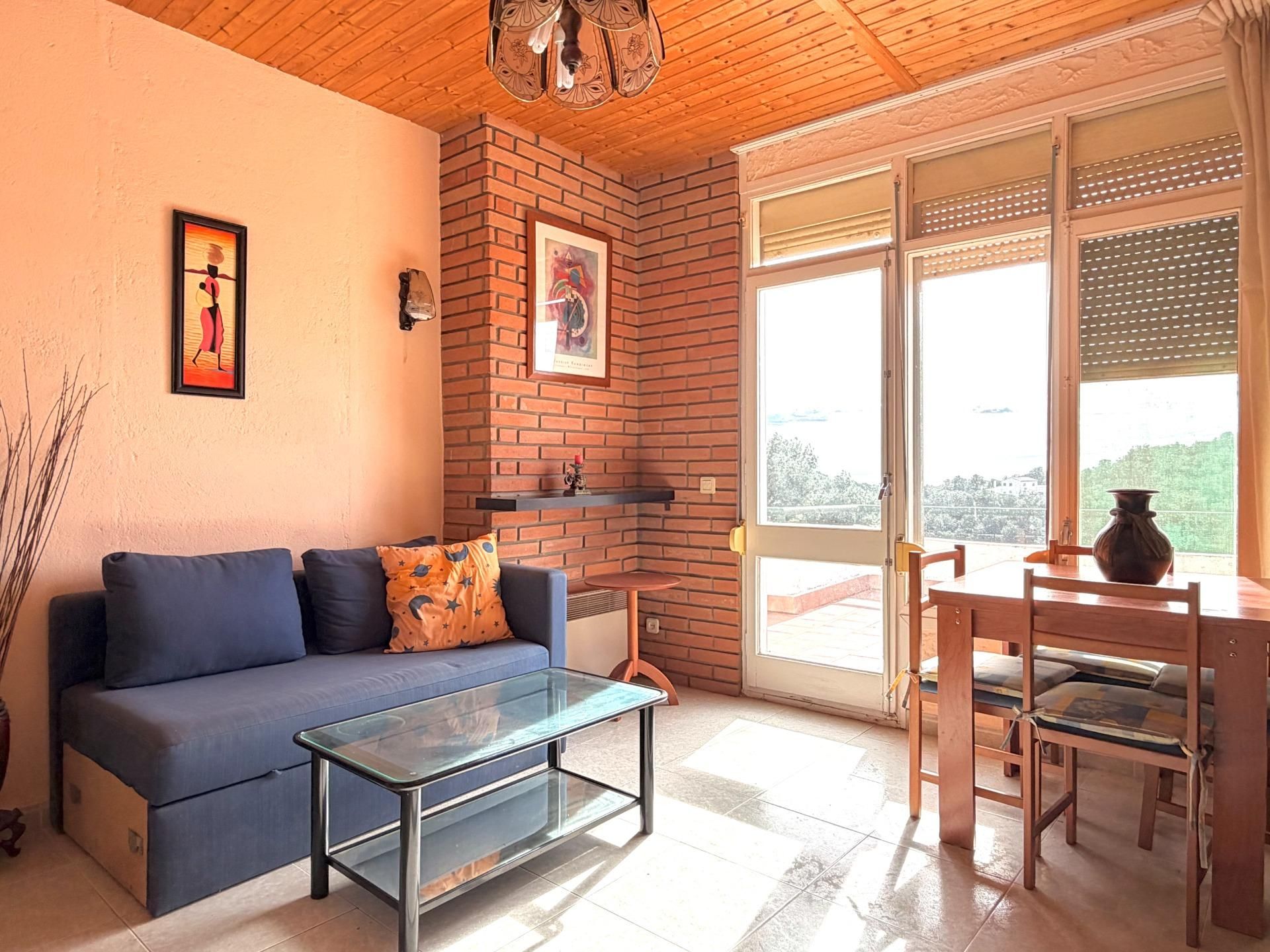 Sala d'estar de Apartament en venda en Canyelles amb Terrassa