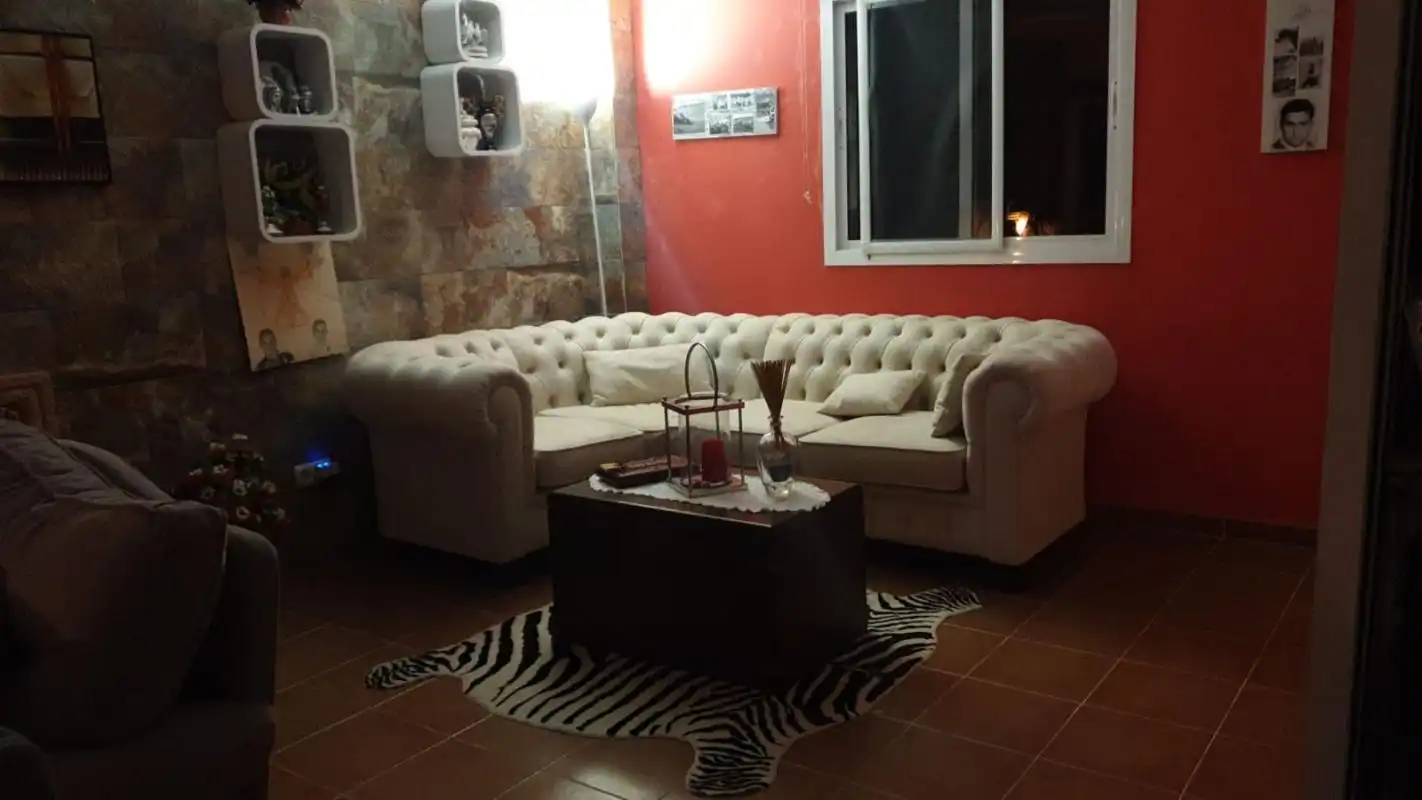 Living room of Houses for sale in El Castillo de las Guardas  with Air Conditioner, Heating and Private garden