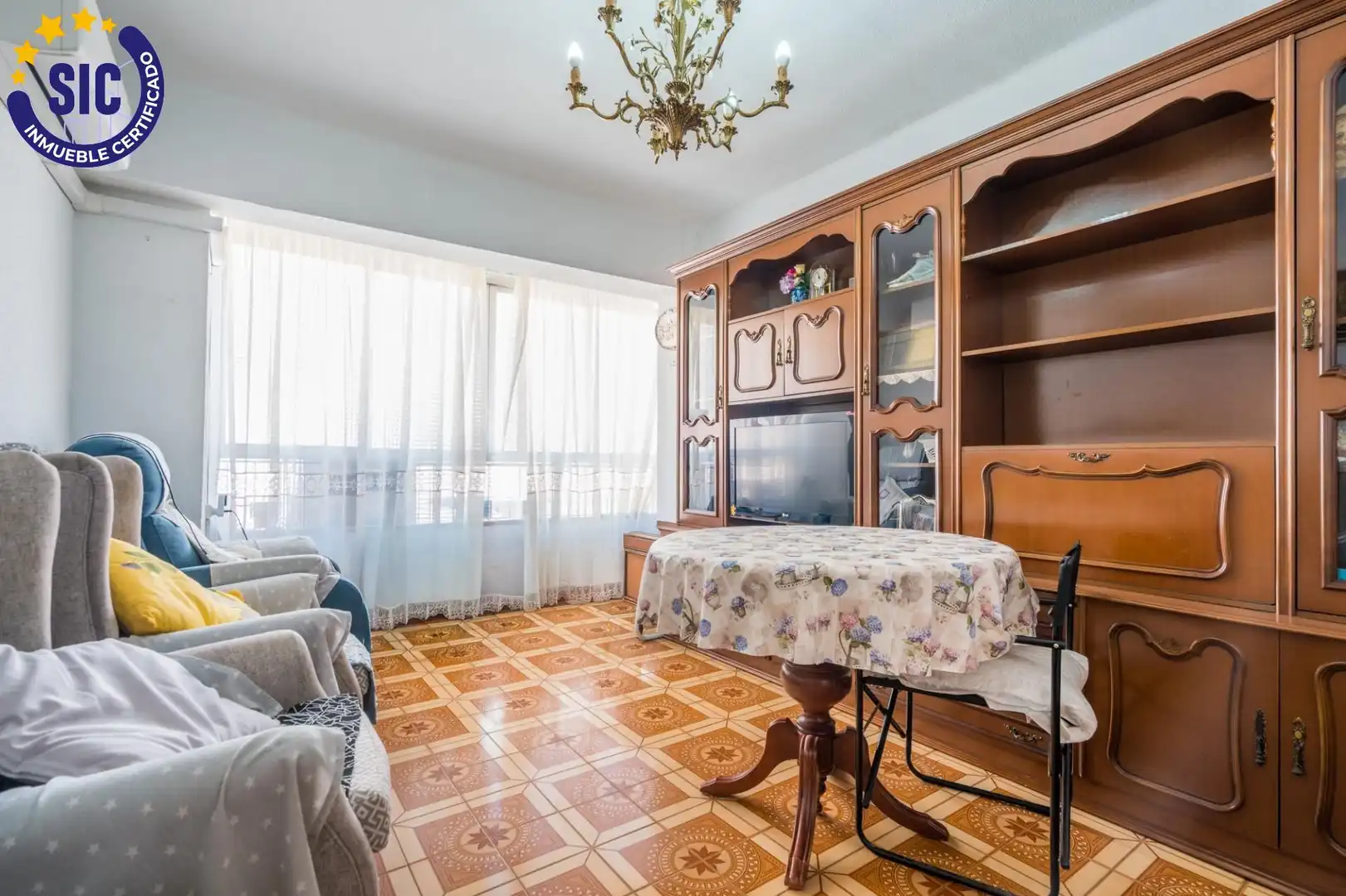 Living room of Apartments for sale in Valencia  with Air Conditioner