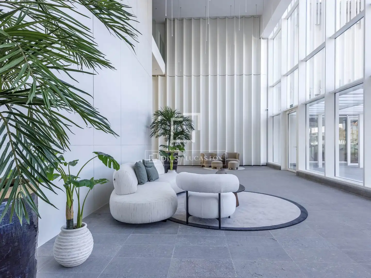 Wohnzimmer von Dachboden zum Verkauf in Valencia mit Klimaanlage, Heizung und Terrasse