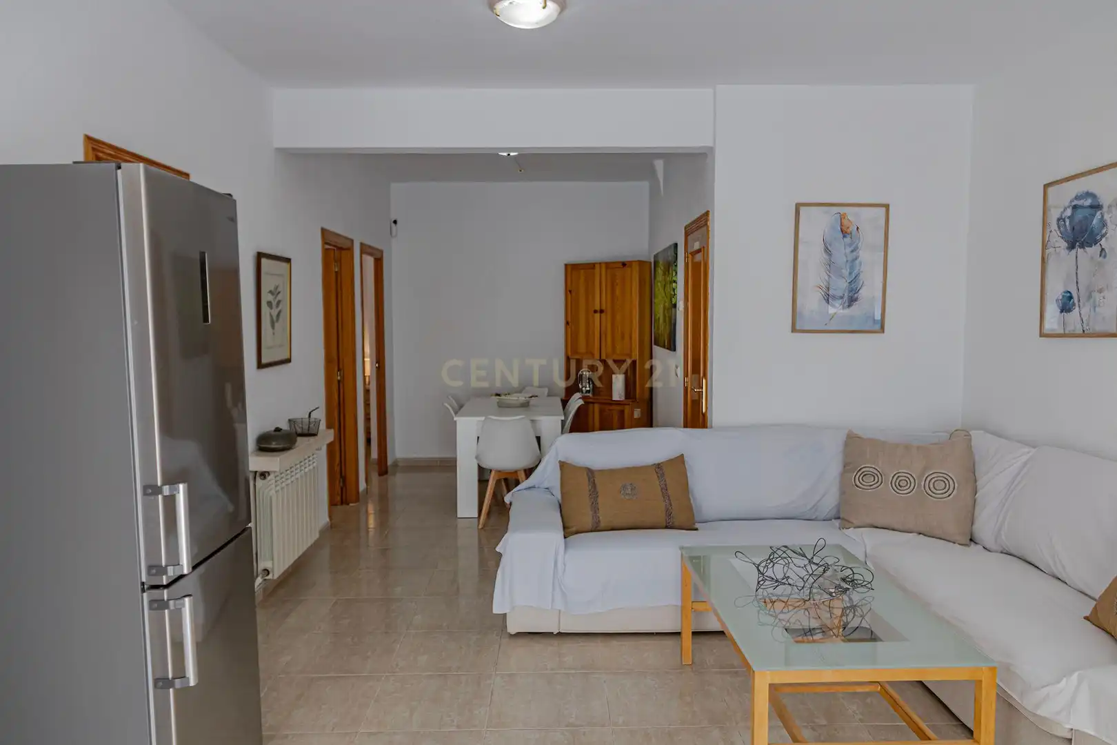 Living room of Houses for rent in Calpe / Calp  with Air Conditioner, Private garden and Swimming Pool
