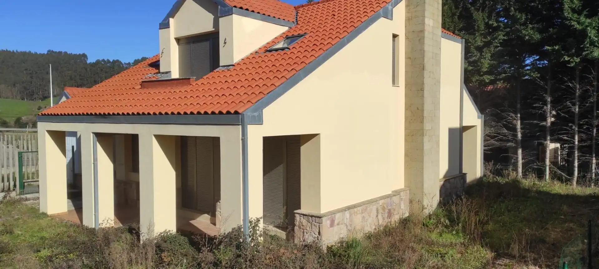 Exterior view of Houses for sale in Hazas de Cesto  with Heating, Private garden and Terrace