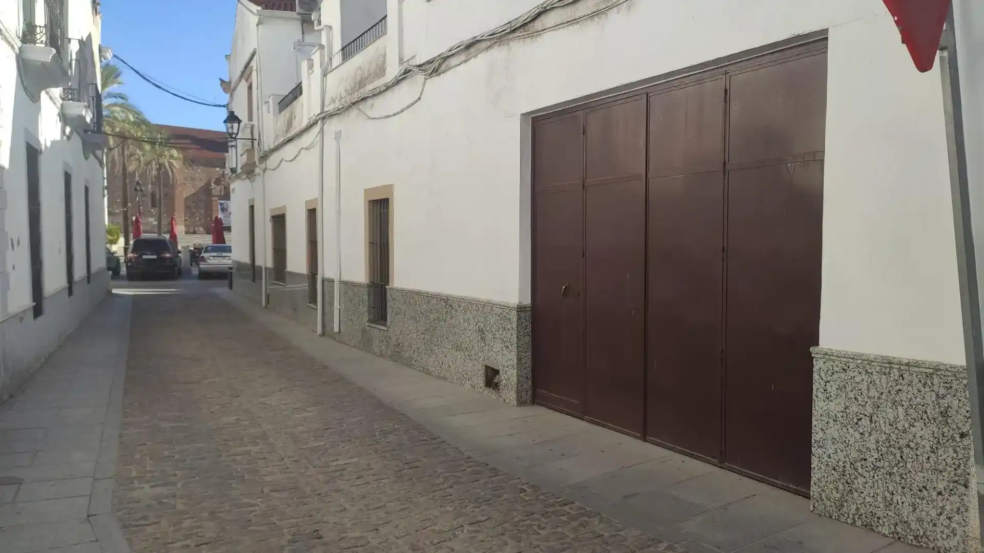 Vista exterior de Planta baja en venta en Monesterio