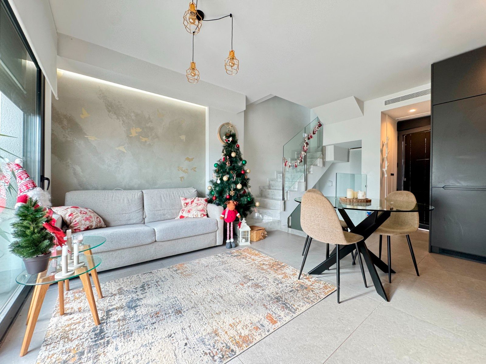 Sala de estar de Casa o chalet en venta en Guardamar del Segura con Aire acondicionado, Terraza y Trastero