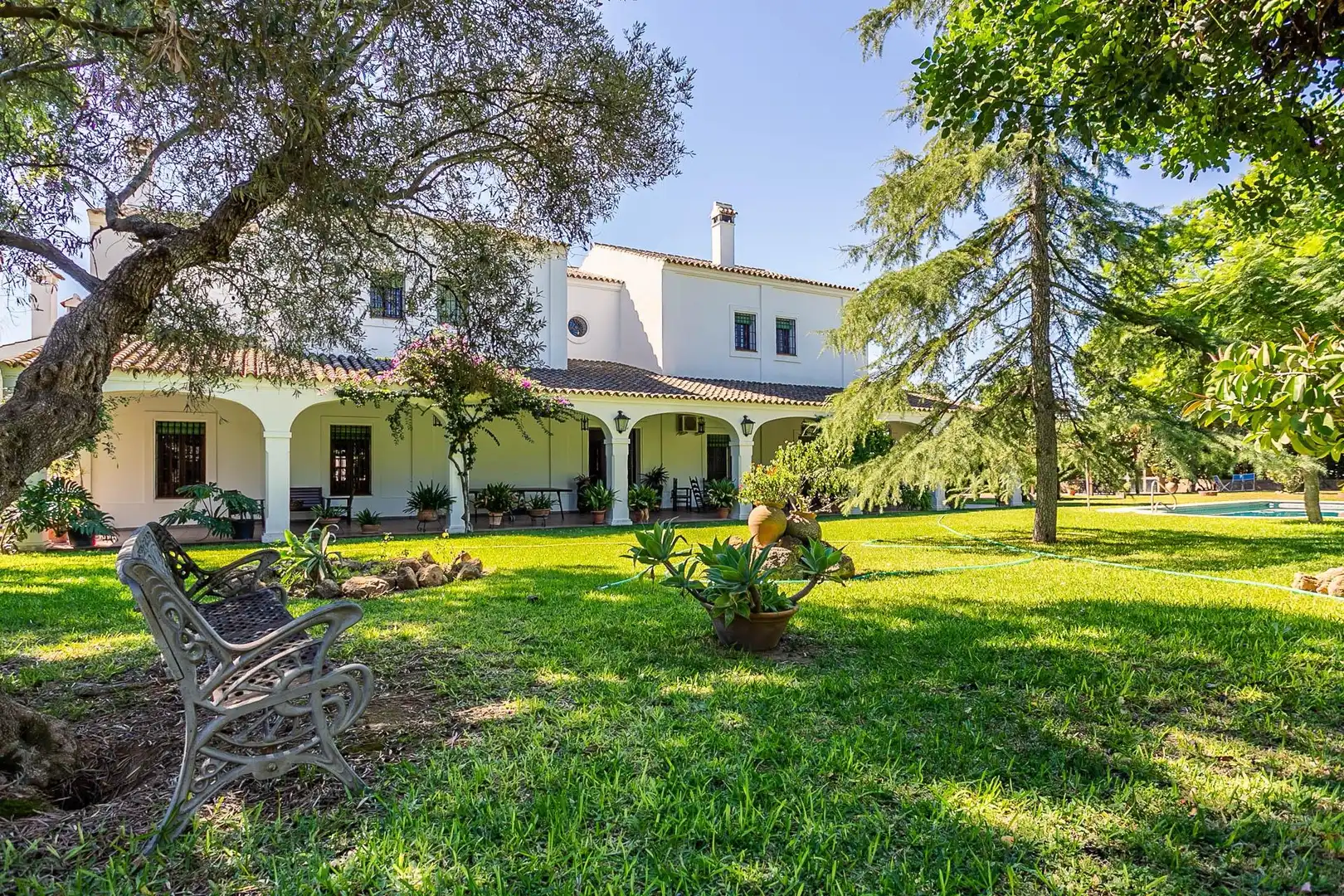 Jardín de Finca rústica en venta en Valencina de la Concepción con Jardín privado, Terraza y Trastero