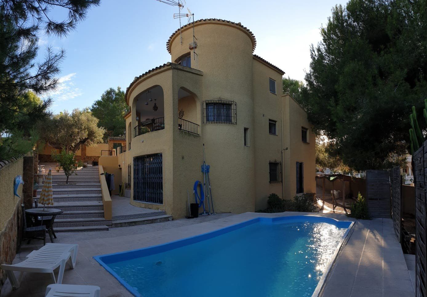 Swimming pool of House or chalet for sale in Orihuela  with Heating, Private garden and Swimming Pool