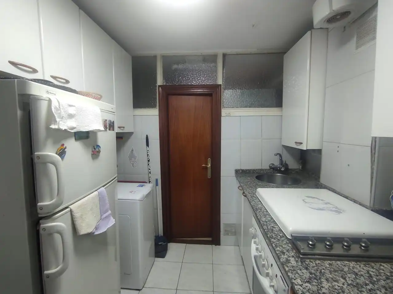 Kitchen of Flat for sale in Santander  with Parquet flooring, Furnished and Balcony