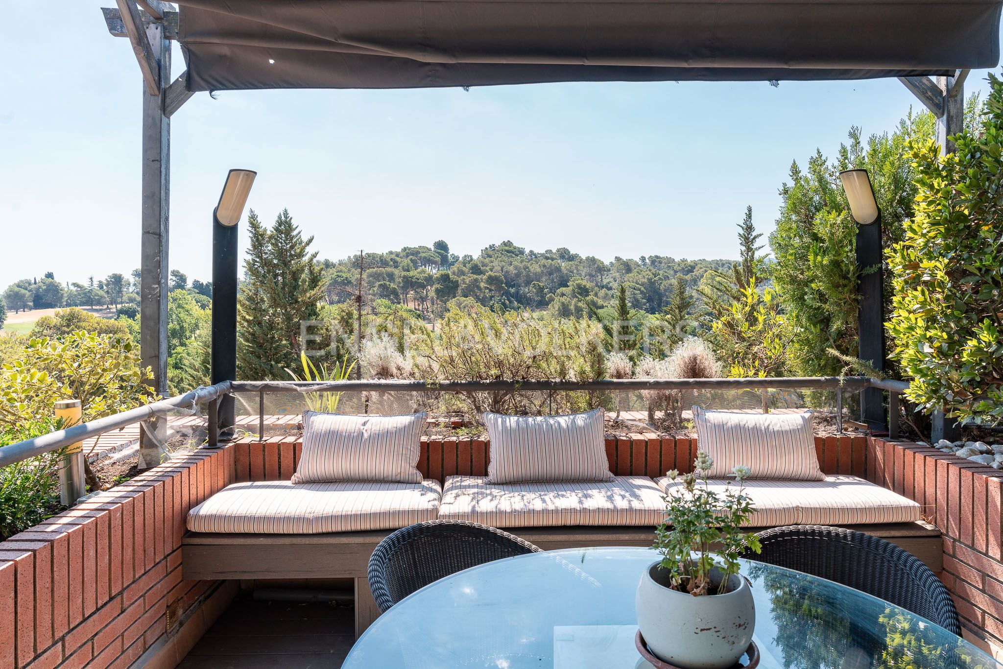 Terrace of Attic for sale in Sant Cugat del Vallès  with Air Conditioner, Heating and Parquet flooring