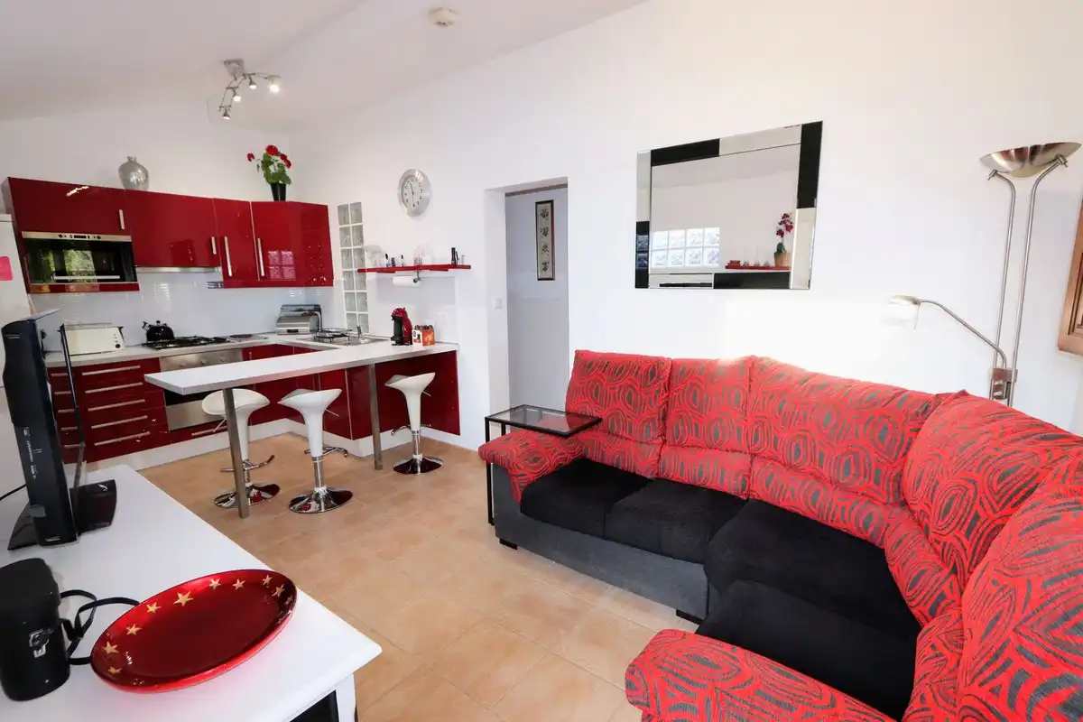 Sala de estar de Casa o chalet en venta en Torre-Pacheco con Aire acondicionado, Jardín privado y Terraza