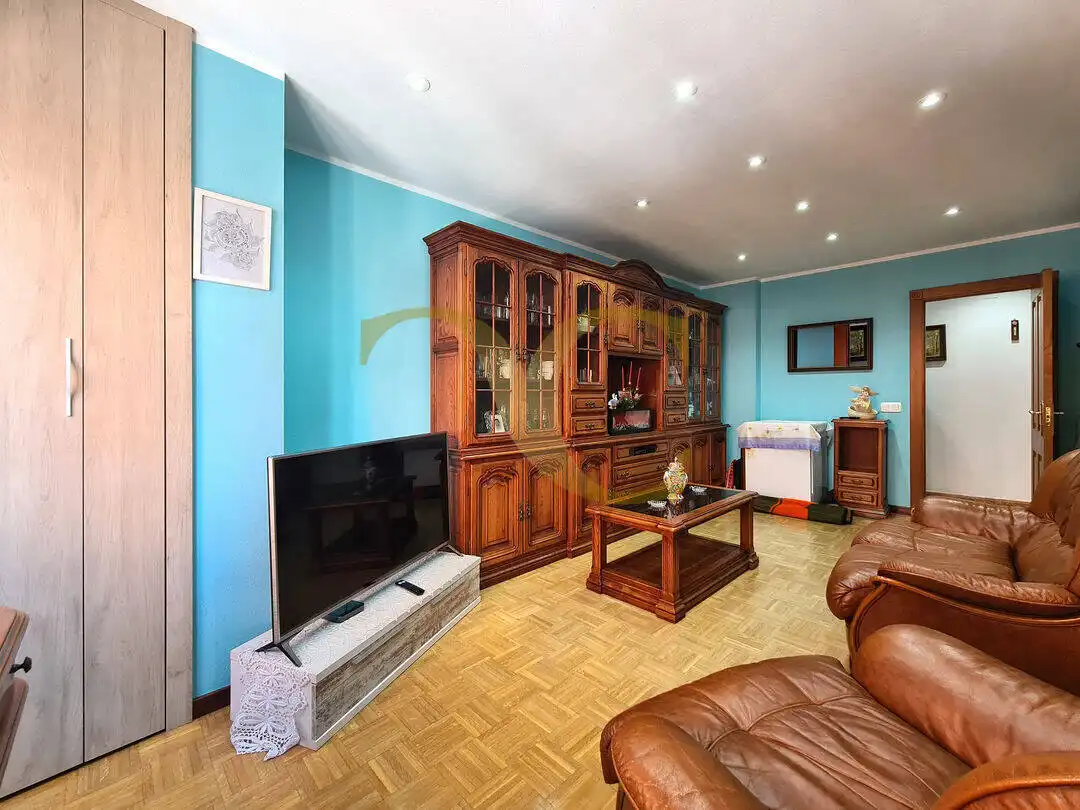 Living room of Flat for sale in Gijón   with Heating