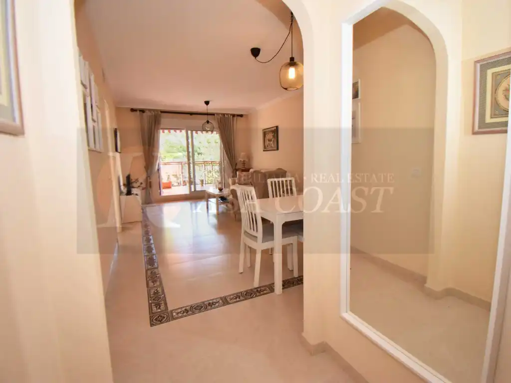 Dining room of Flat for sale in Fuengirola  with Air Conditioner, Private garden and Terrace