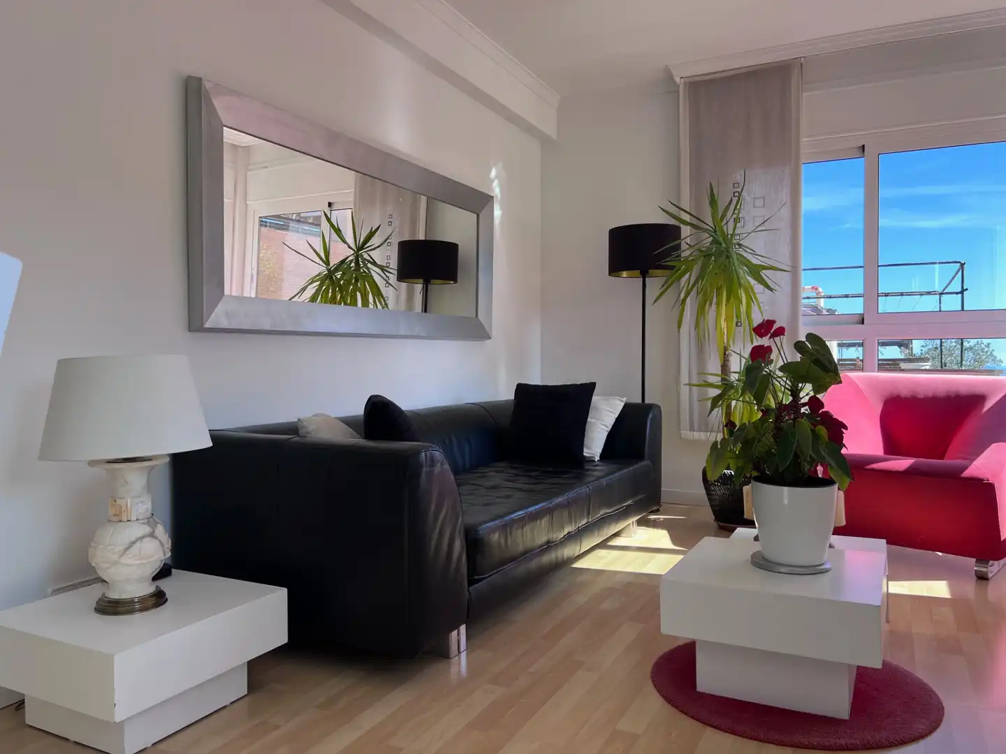 Sala de estar de Dúplex en venta en Vilassar de Dalt con Aire acondicionado, Calefacción y Parquet