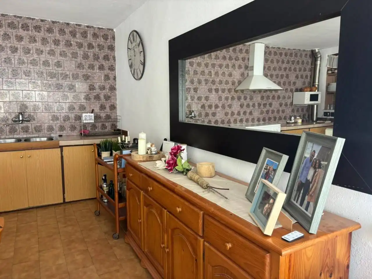 Cuina de Casa o xalet en venda en Pontils amb Calefacció i Terrassa
