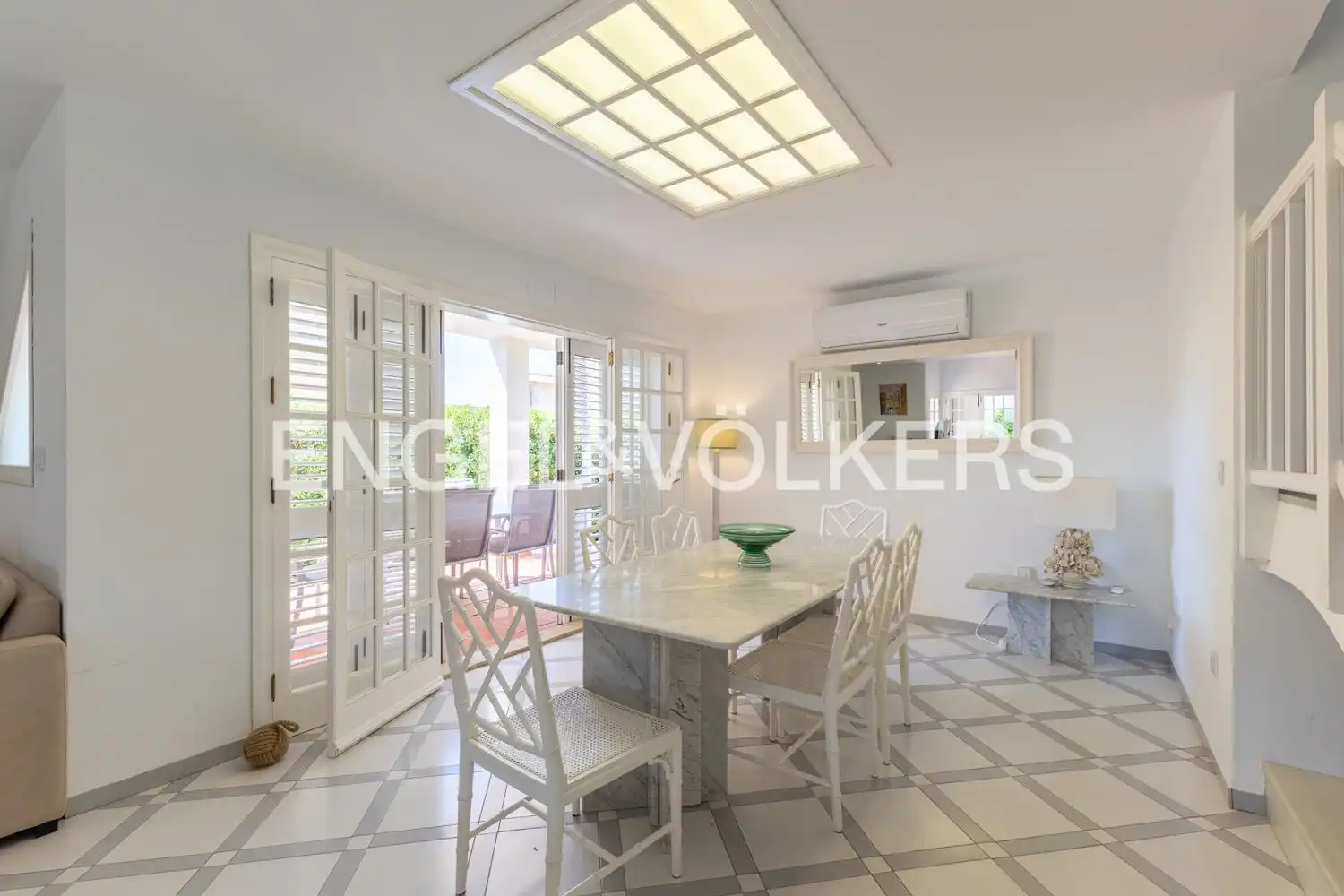Dining room of Houses for rent in Valencia  with Air Conditioner, Heating and Private garden