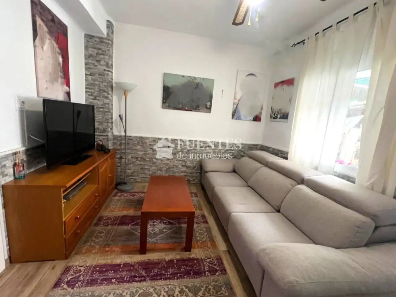 Living room of Flat for sale in Alicante / Alacant  with Furnished