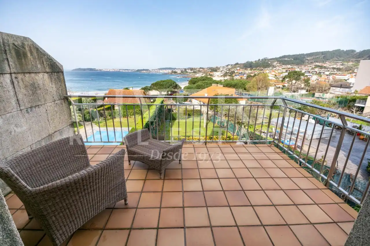 Terrace of Detached homes for sale in Sanxenxo  with Heating, Private garden and Terrace