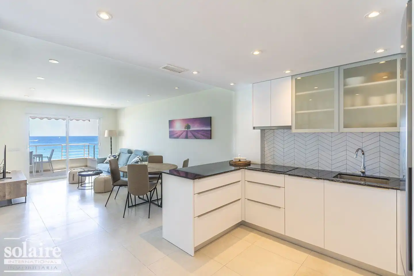 Cuina de Apartament de lloguer en Altea amb Aire condicionat, Calefacció i Terrassa