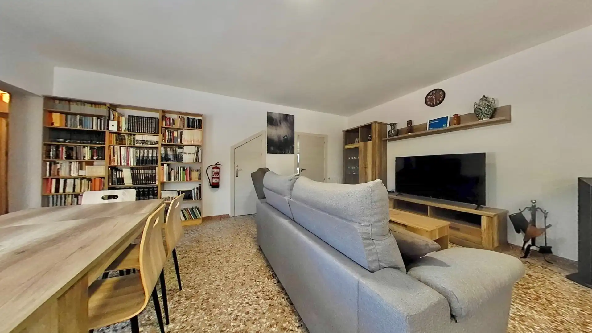 Sala de estar de Casa o chalet en venta en Teruel con Calefacción, Jardín privado y Parquet